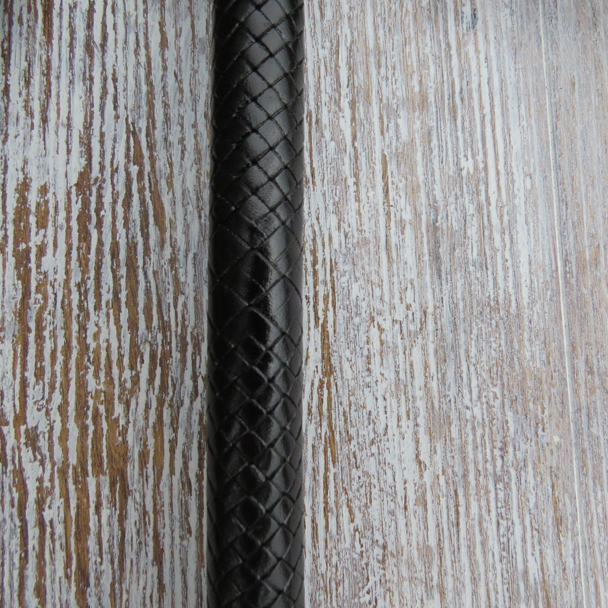 3ft Australian Pattern Black 16plait Bullwhip Matched Pair