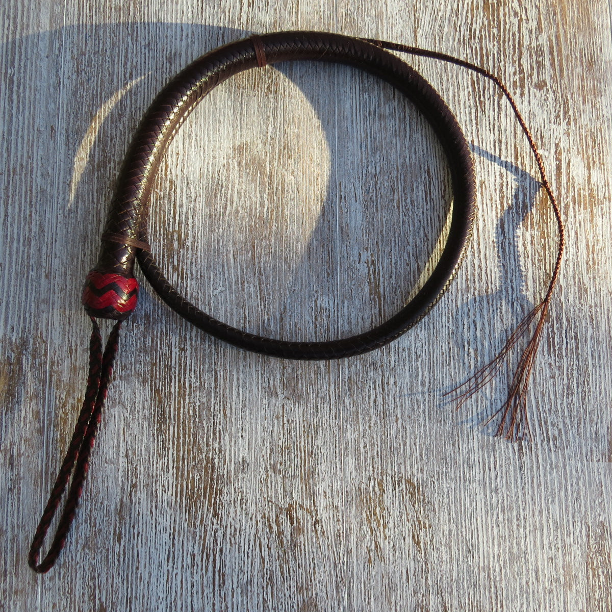 16plait Signal Whip Custom Builder - Solid Colour