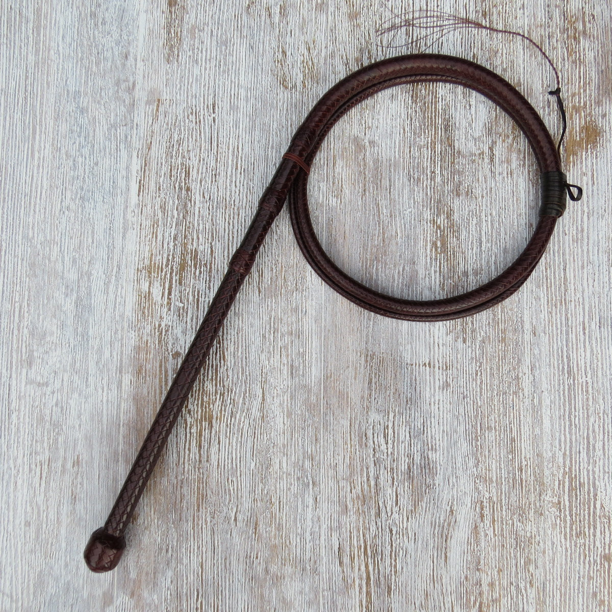7 1/2ft Revival Style 12plait Bullwhip