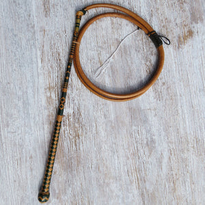 Full Plait 6ft 12-plait Natural Tan Australian Stock Whip